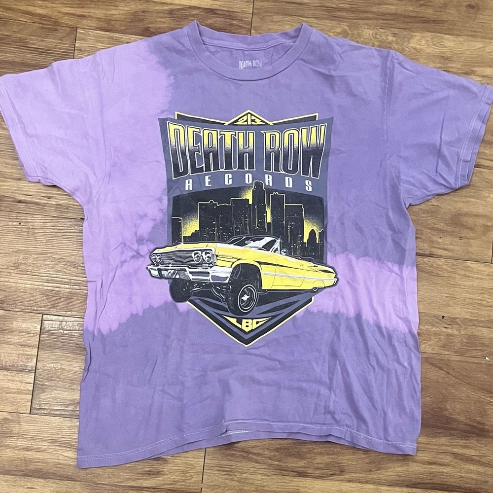 Death Row Records Tie-Dye Graphic Tee